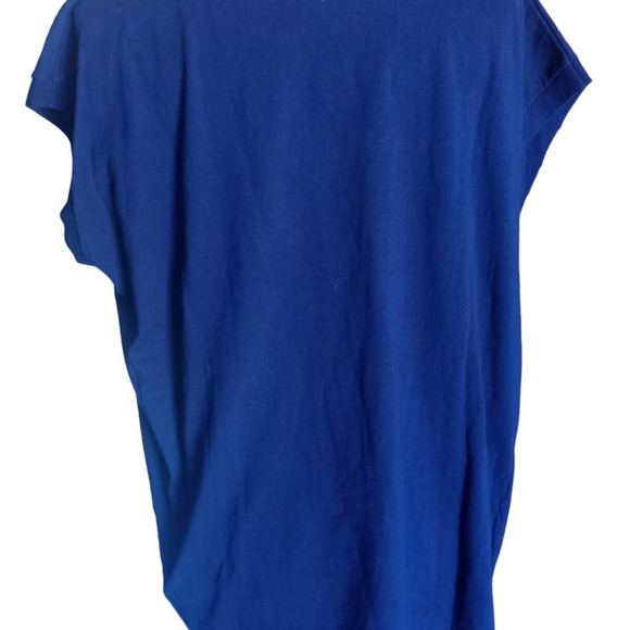 Jerzees Activewear blue  sleeveless pullover/ tee, L - Picture 3 of 5